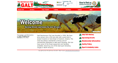 Desktop Screenshot of galtsportsmensclub.com